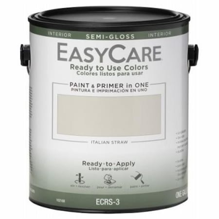 Davenport 1 gal Colors Interior Semi-Gloss Acrylic Latex Paint, Italian Straw DA3847887